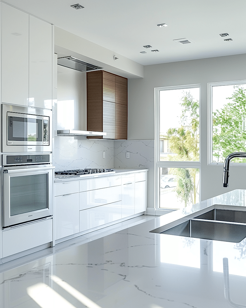 spotless kitchen after move out cleaning service